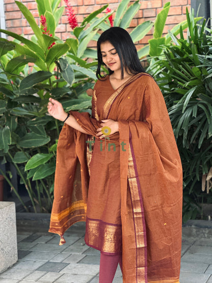 Koffee Kurta dupatta