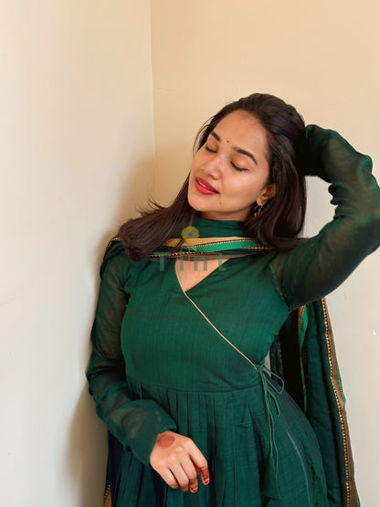 Jade Green cotton dress (Prebooking 20 days)