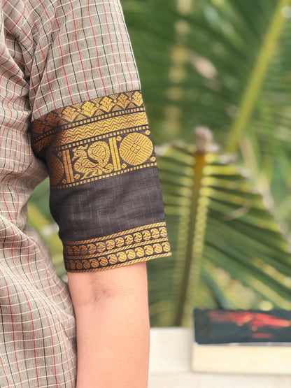 Clay & Gold Kanchi Cotton Kurta dupatta