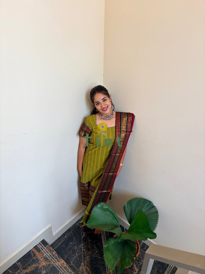 Green Apple Kurta dupatta