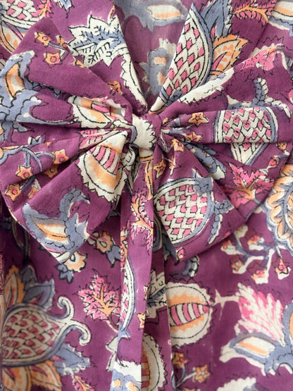 Fleur Amethyst Heritage Bow Top