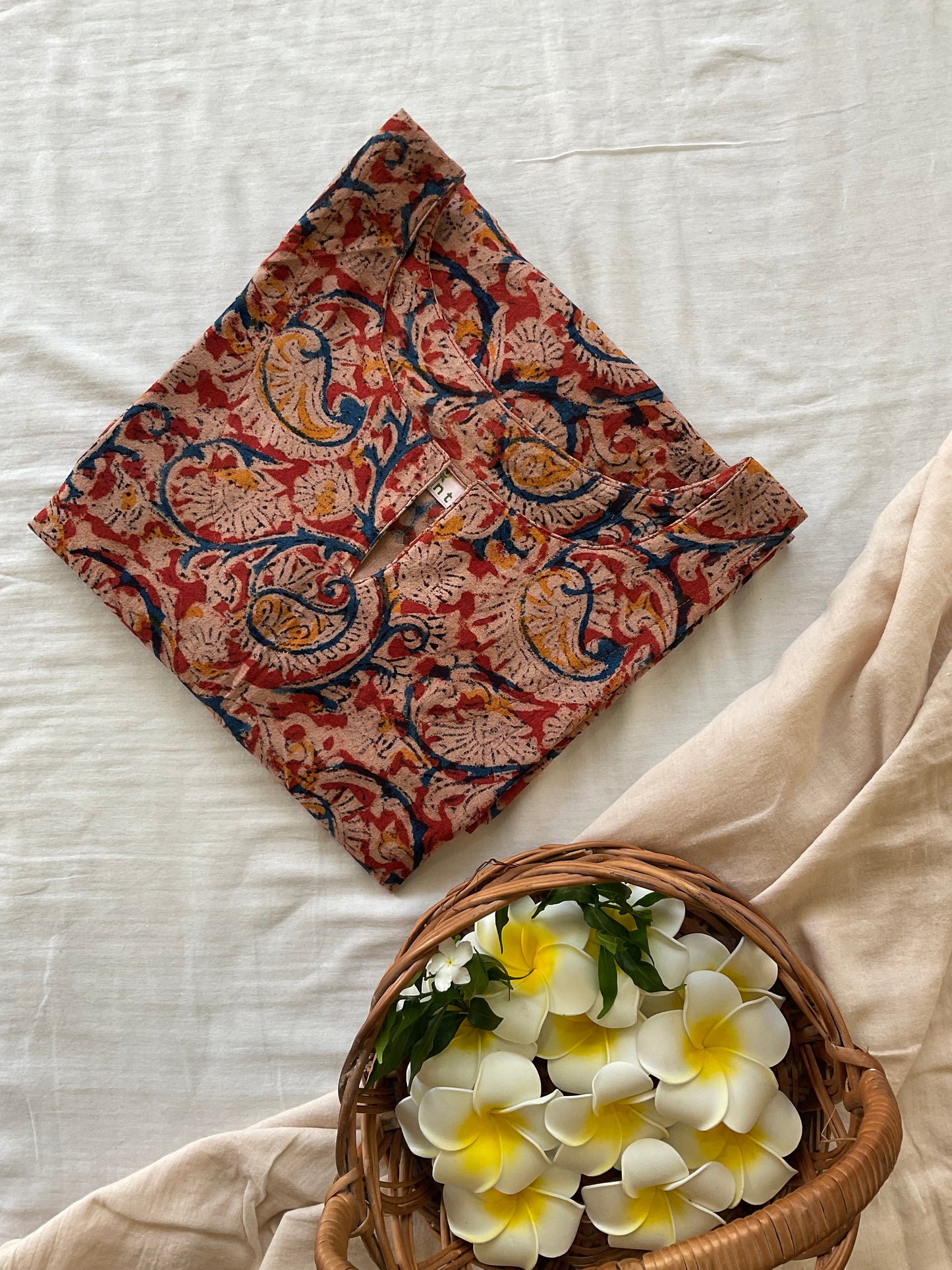 Mango Grove – Handcrafted Kalamkari Kurta