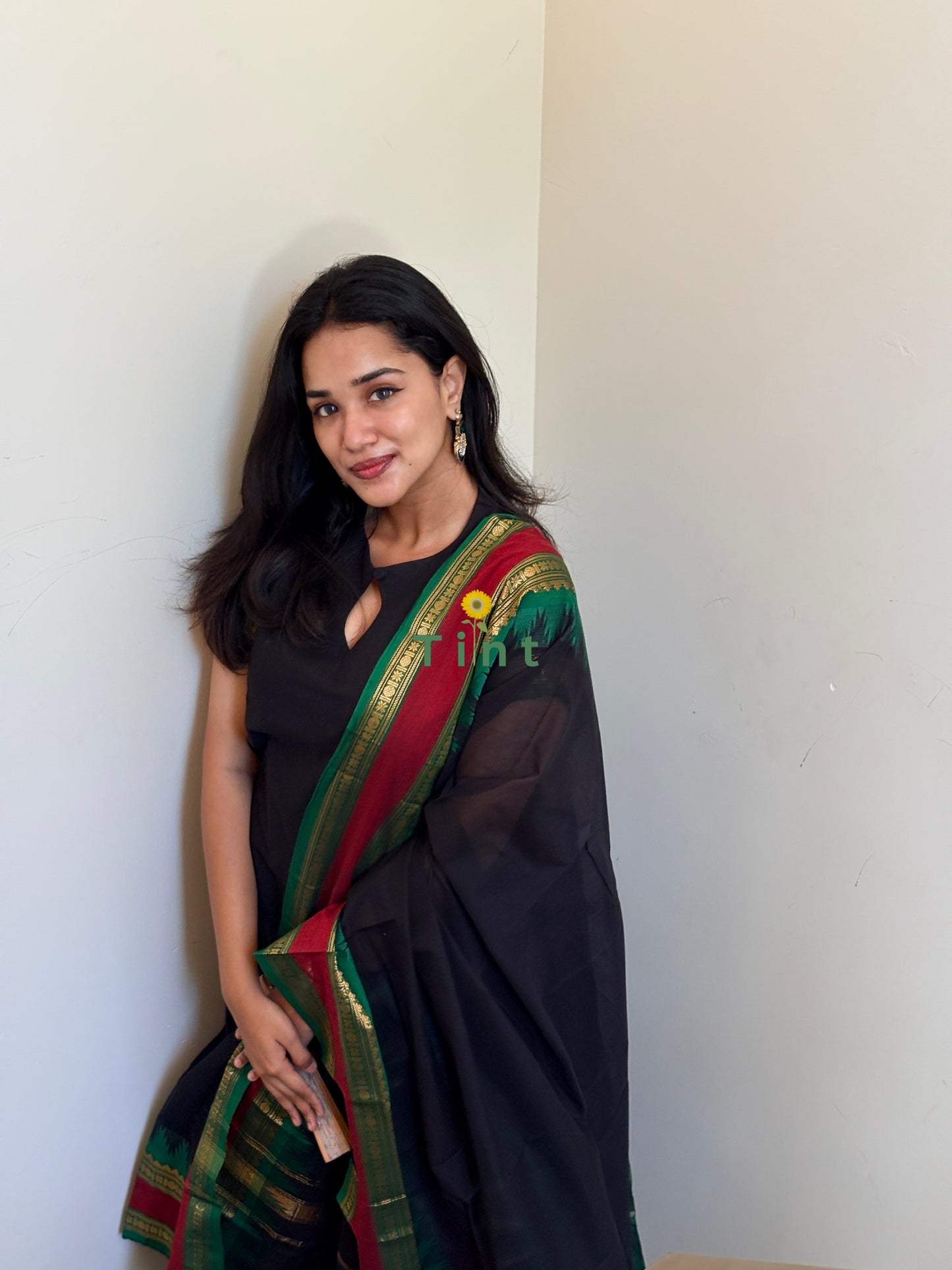 Black Coffee Kanchi cotton kurta dupatta