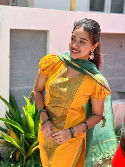 Size XS - Mango Bite (Only kurta)