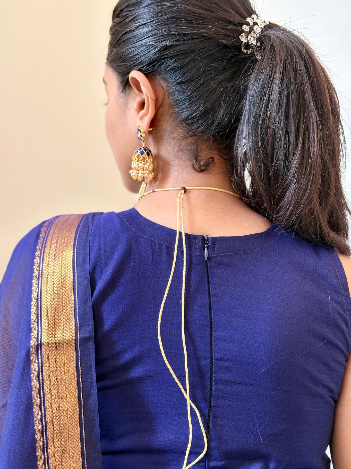 Neelam Kanchi cotton kurta dupatta