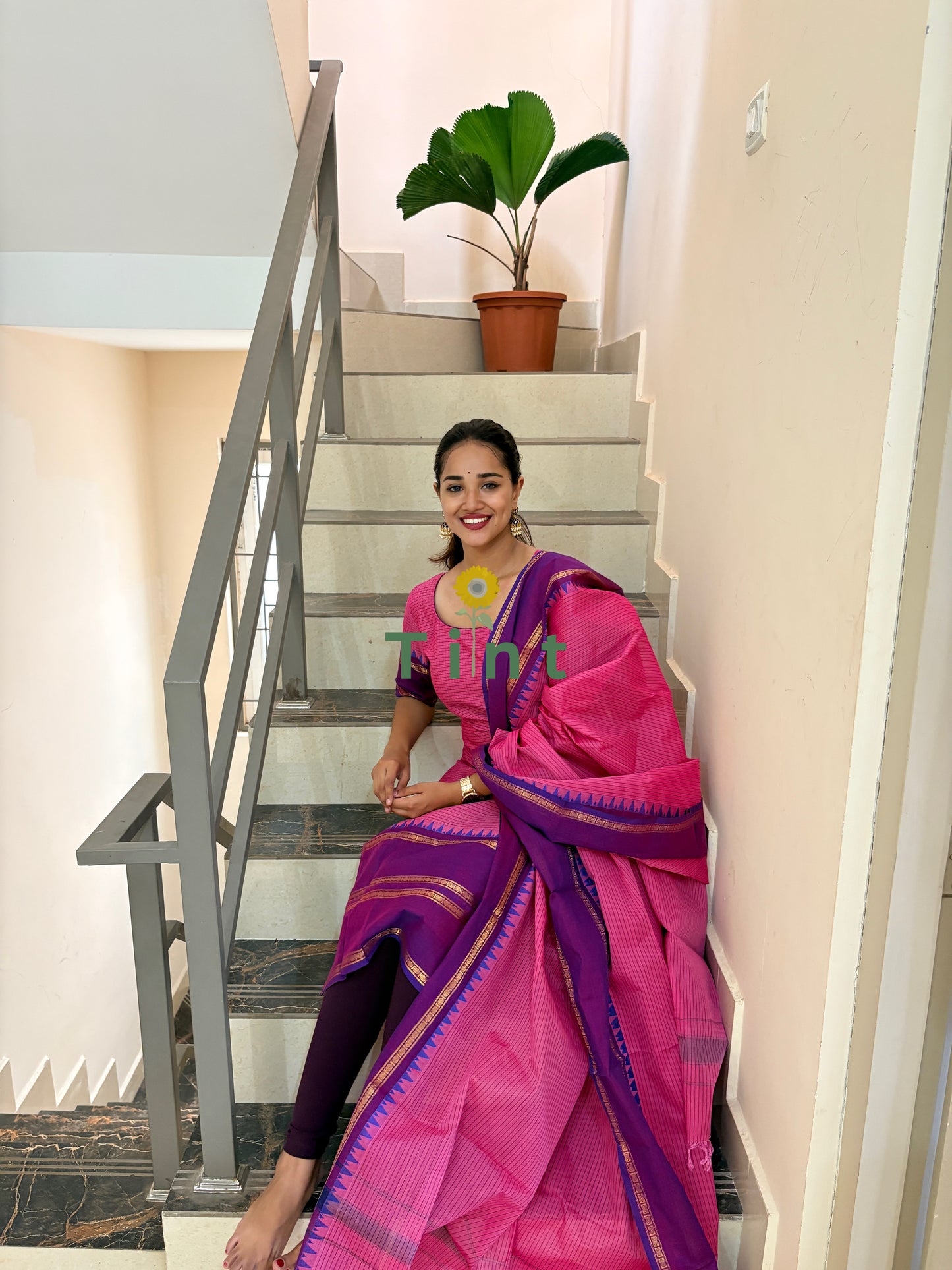 Rose falooda Kurta dupatta