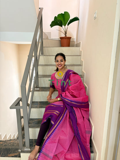 Rose falooda Kurta dupatta