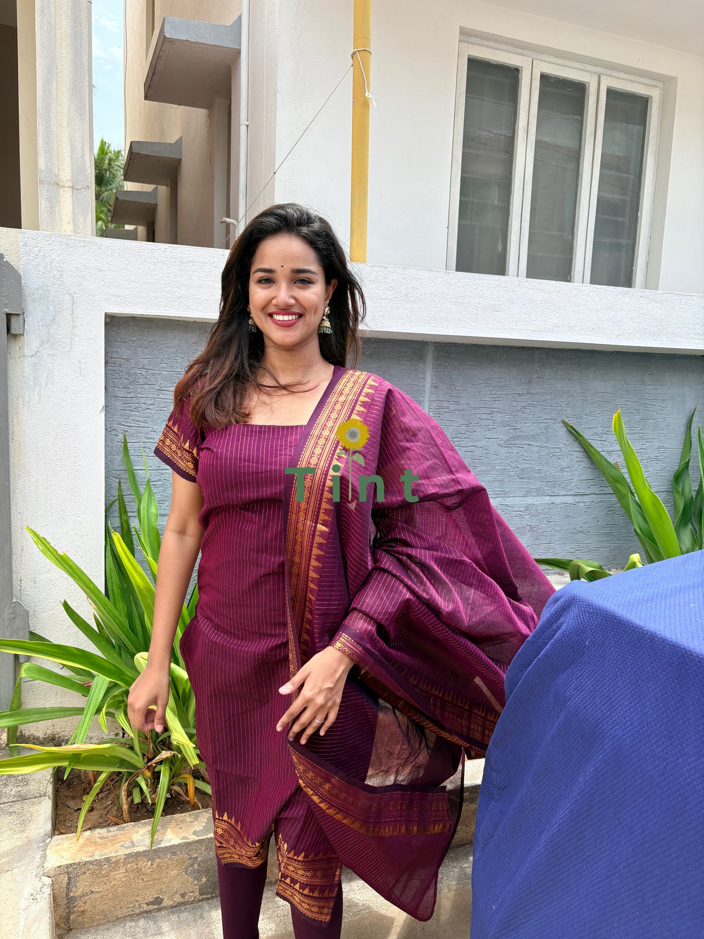 Beetroot Jam kurta dupatta