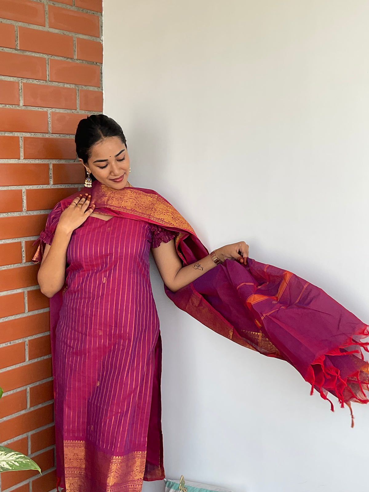 Roja Kanchi kurta dupatta