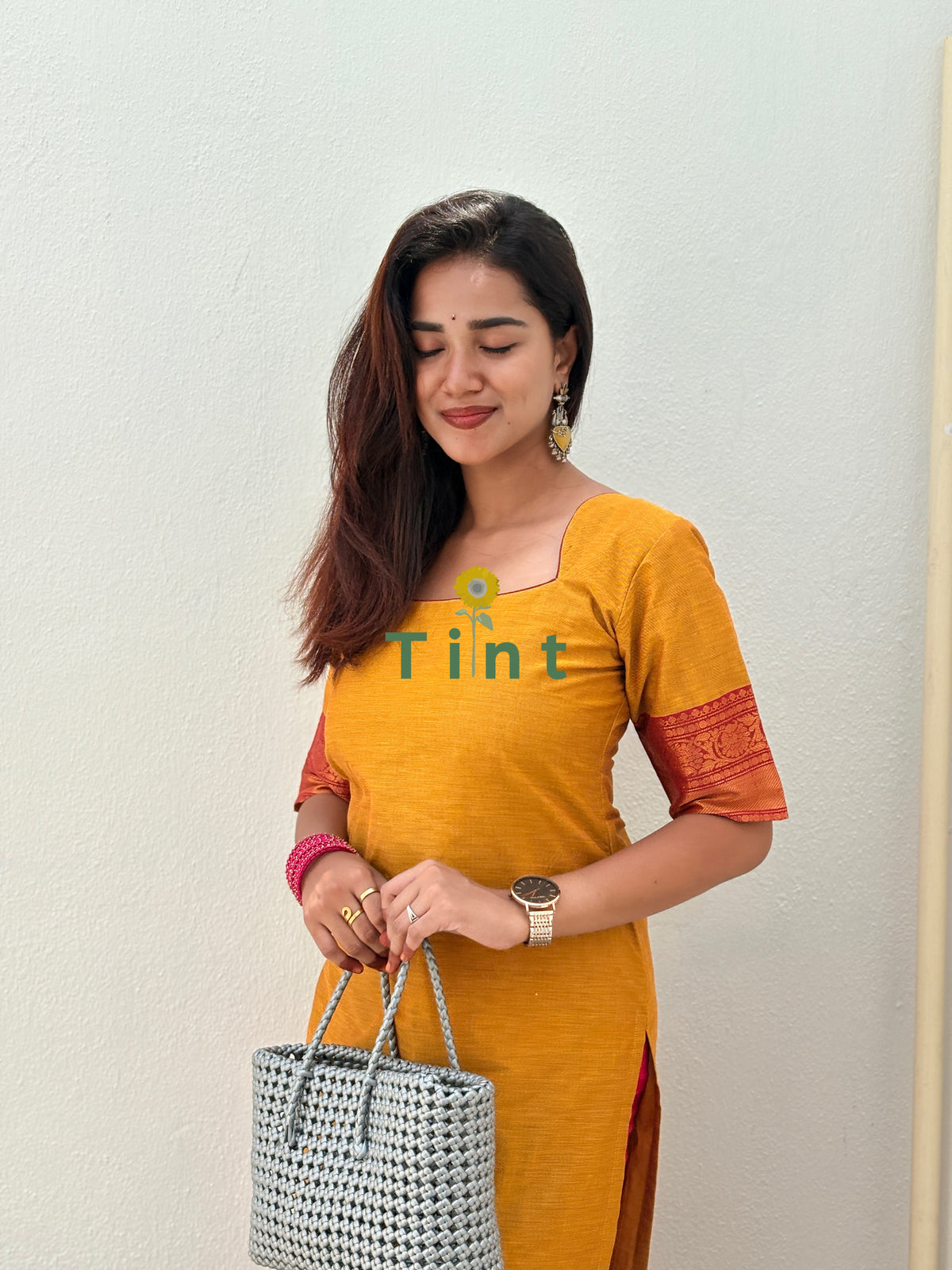 Mango Strawberry Kanchi cotton kurta
