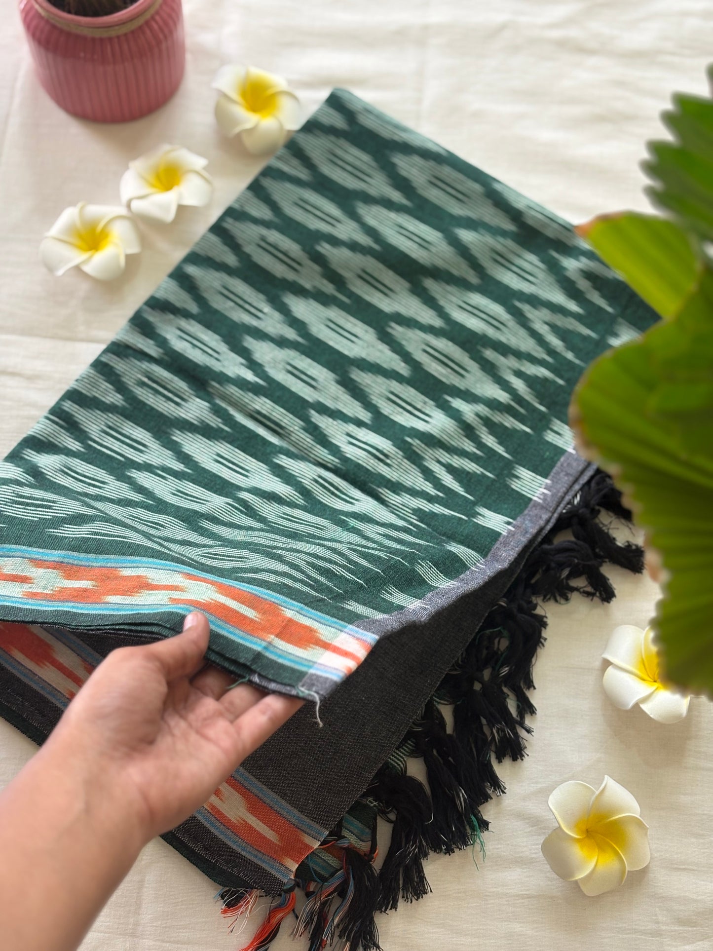 Meadow Breeze Ikat Dupatta