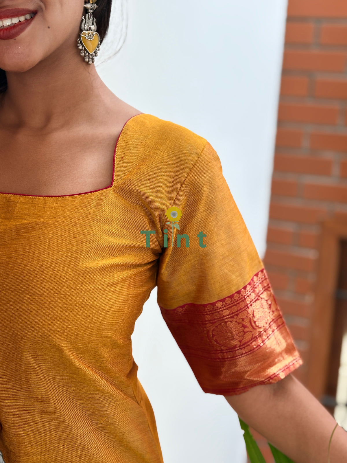 Mango Strawberry Kanchi cotton kurta