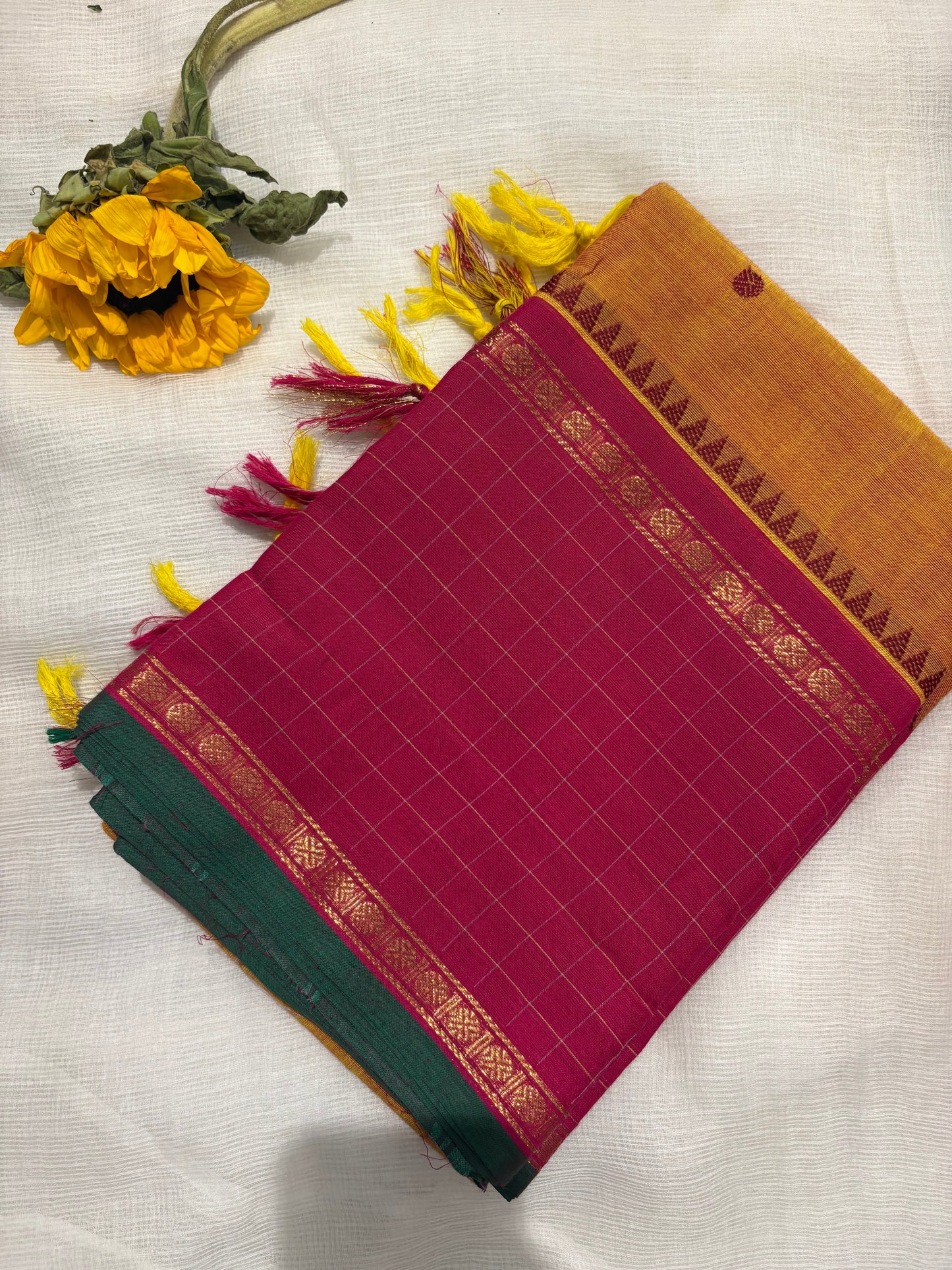 Ruby & Amber Heritage Saree