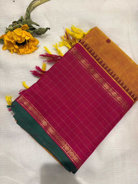 Ruby & Amber Heritage Saree