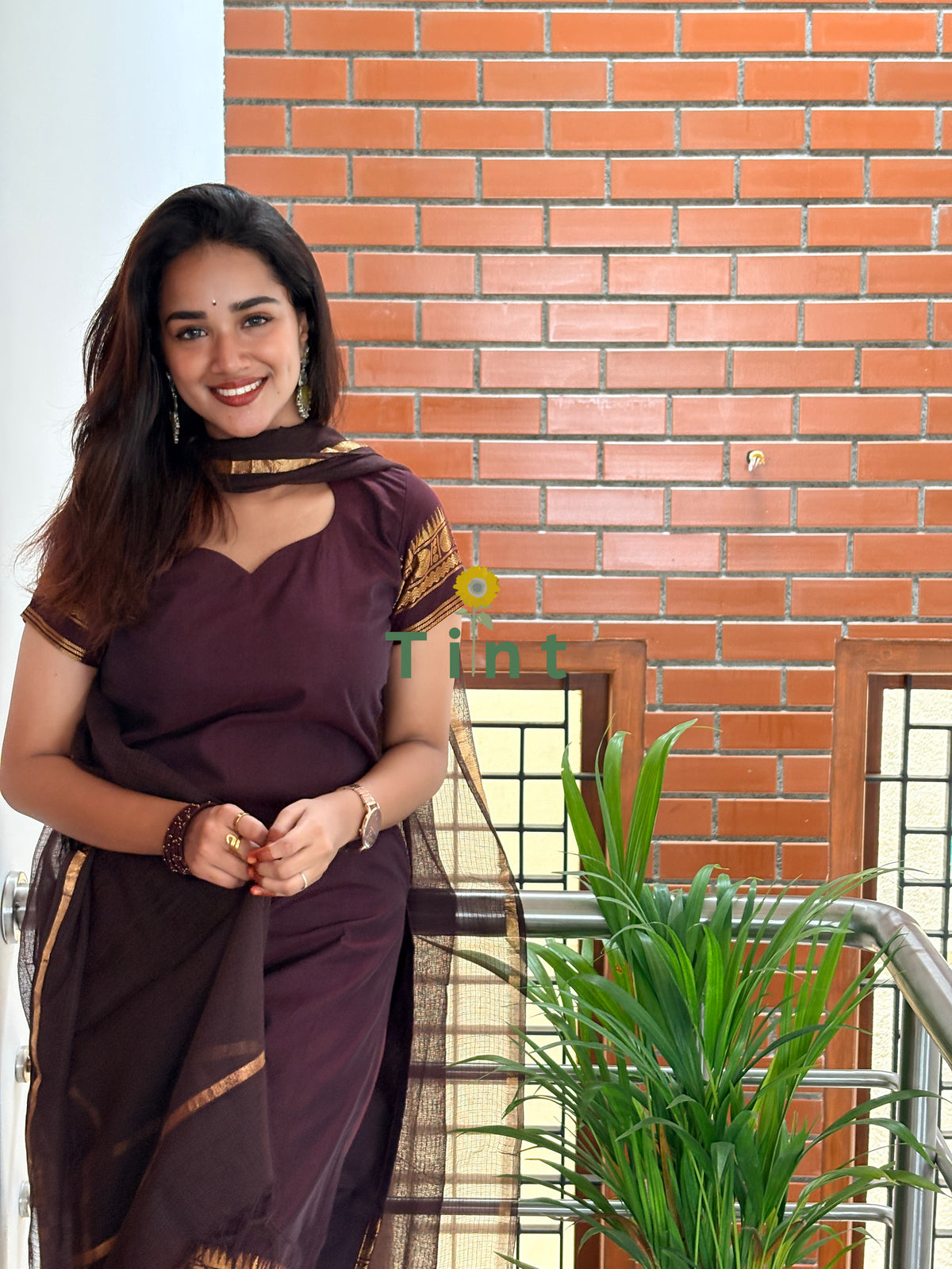 Kaape Kurta with Kota dupatta