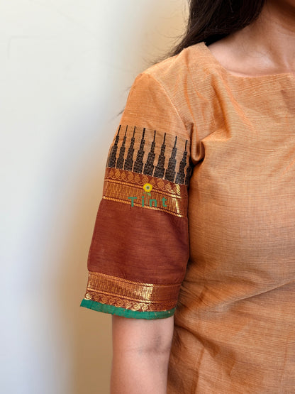 Butter Cookie Kanchi cotton short kurta