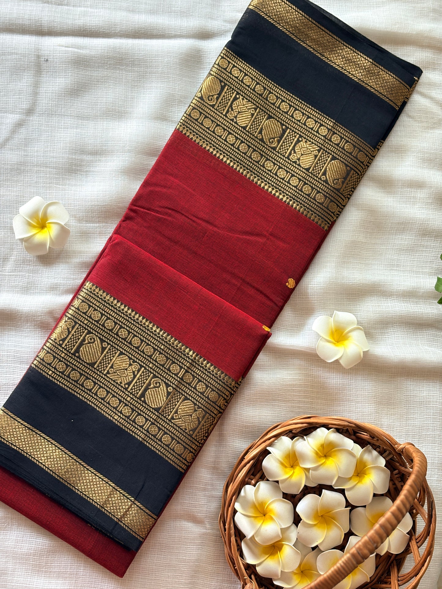 Black Cherry saree