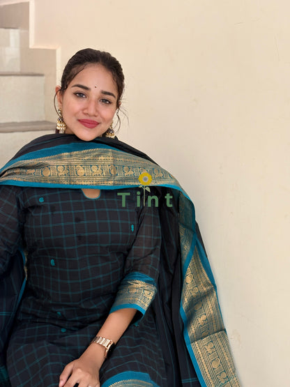 Pepper kattam Kurta dupatta