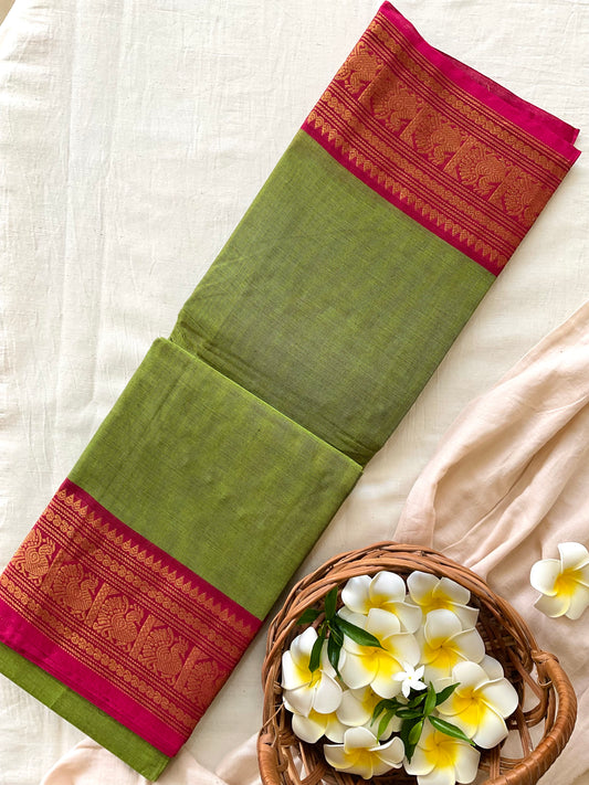 Vintage cotton saree
