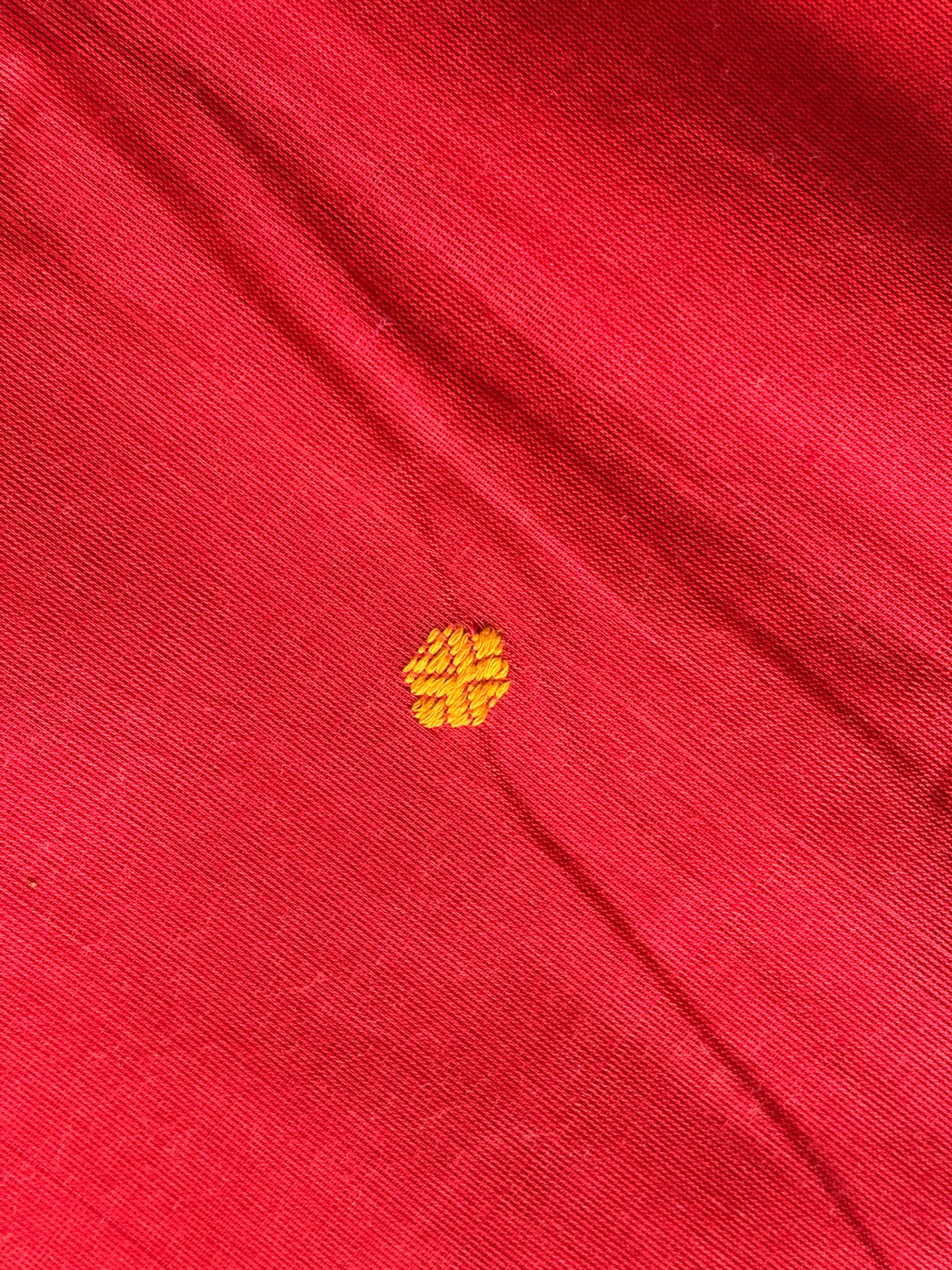 Rust Ruby saree