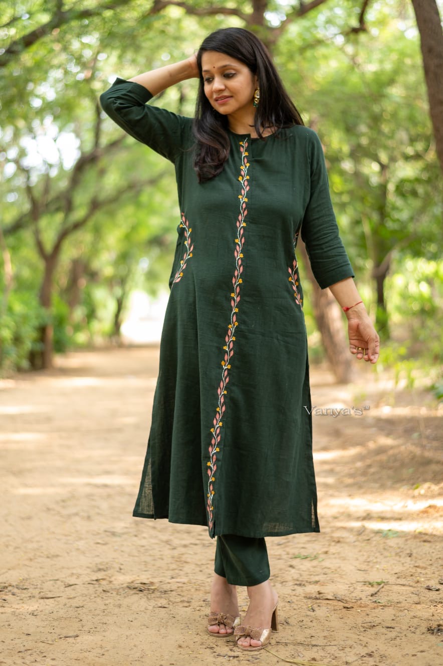 Green Suit Set