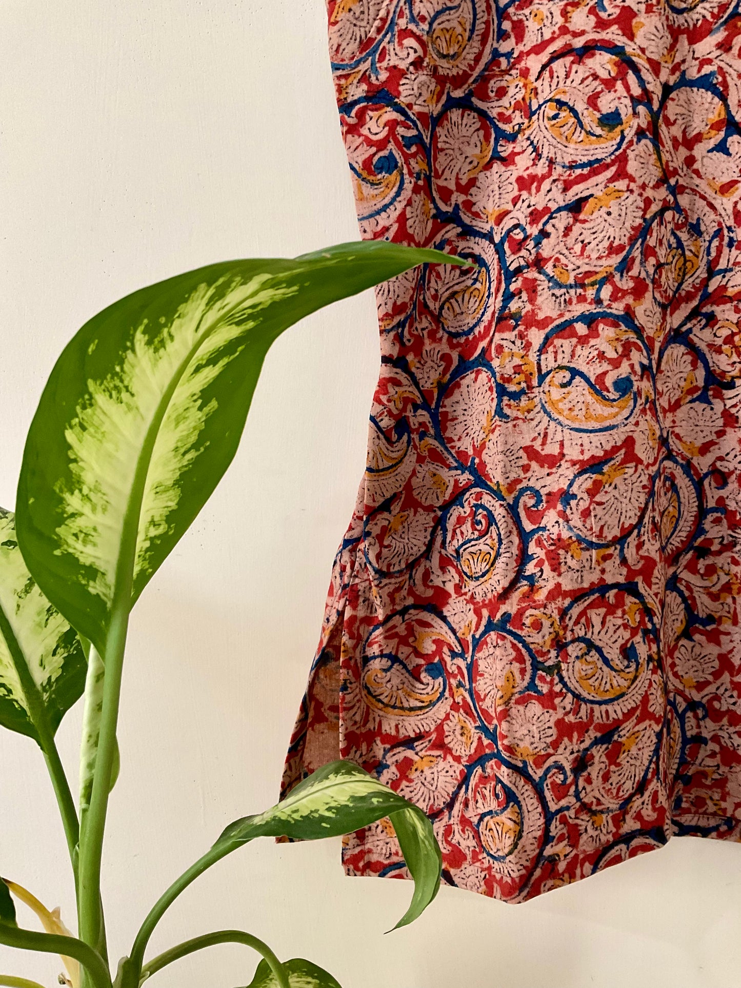 Sandalwood Petals – Handcrafted Kalamkari Kurta