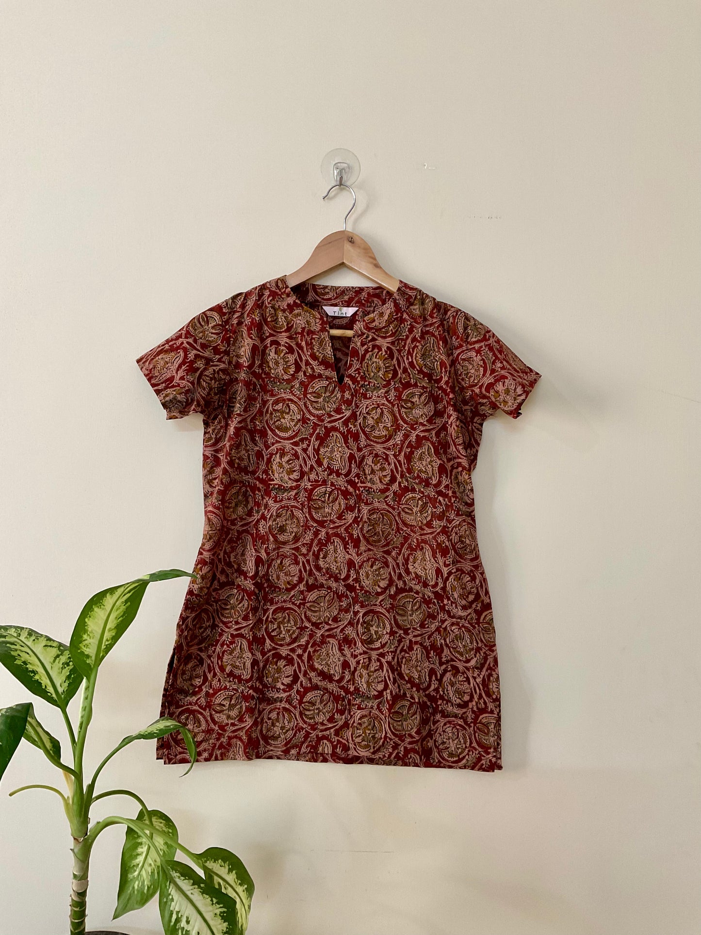 Autumn Vine – Handcrafted Kalamkari Kurta
