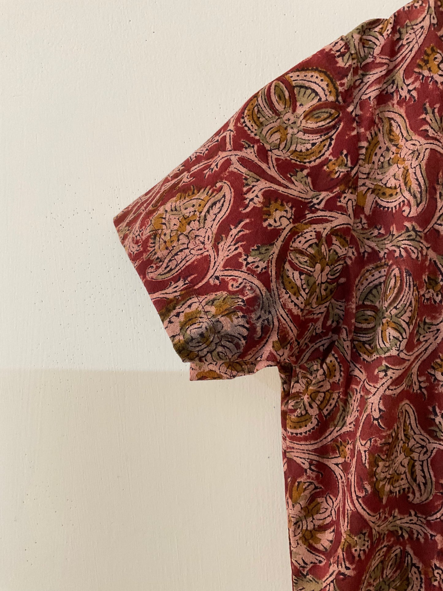 Autumn Vine – Handcrafted Kalamkari Kurta