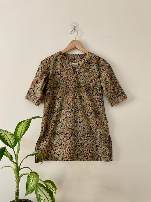 Mango Grove – Handcrafted Kalamkari Kurta